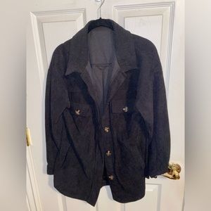 Oversized Corduroy Jacket